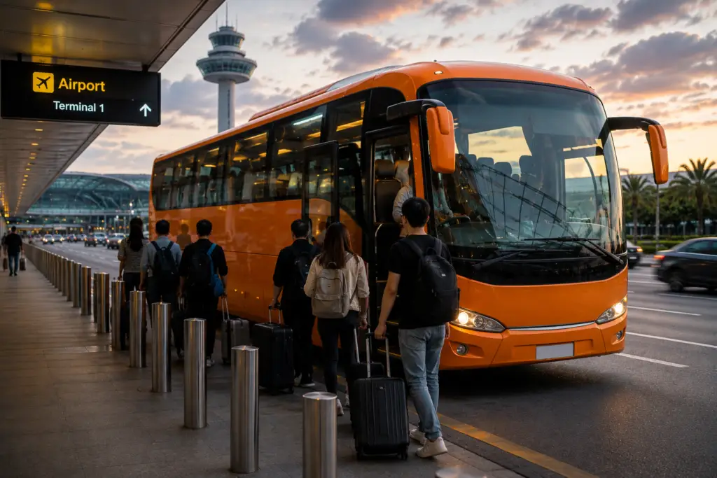Enjoy convenient airport transfer services